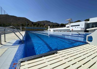 swimming in Costa del Sol Torremolinos